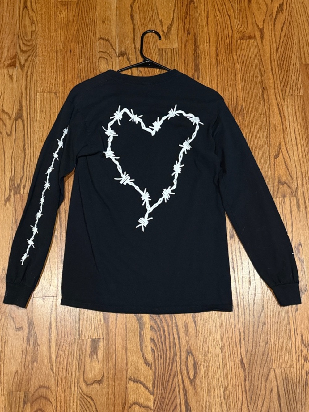 Frank Iero Black Long-Sleeve Graphic Men’s Shirt, Size Men’s Small - Picture 5 of 5